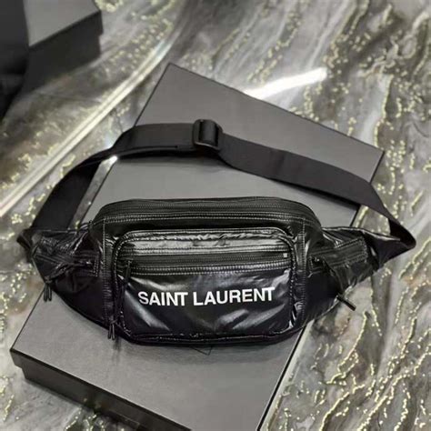 Saint Laurent Nuxx Crossbody Bag in Nylon.